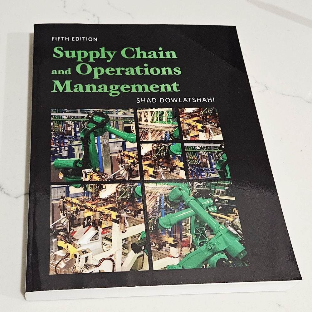 BOGO Supply Chain and Operations Management by Shad Dowlatshahi, PhD Fifth Ed